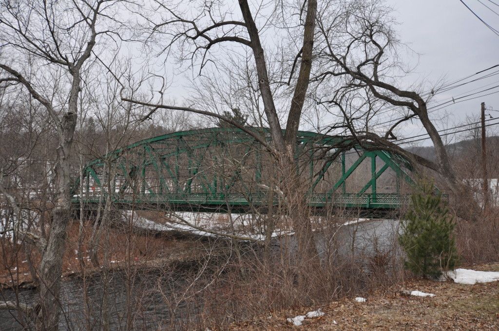 Beacon Falls Depot Street Bridge — local landmark in Levco's Beacon Falls service area