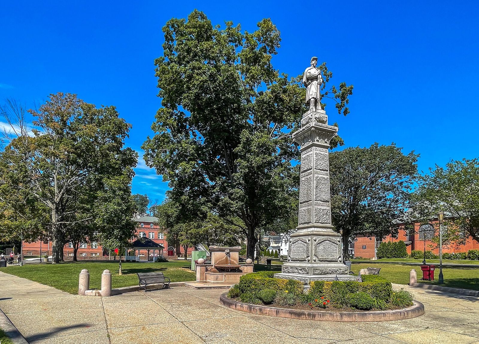 Naugatuck Green — local landmark in Levco's Naugatuck service area