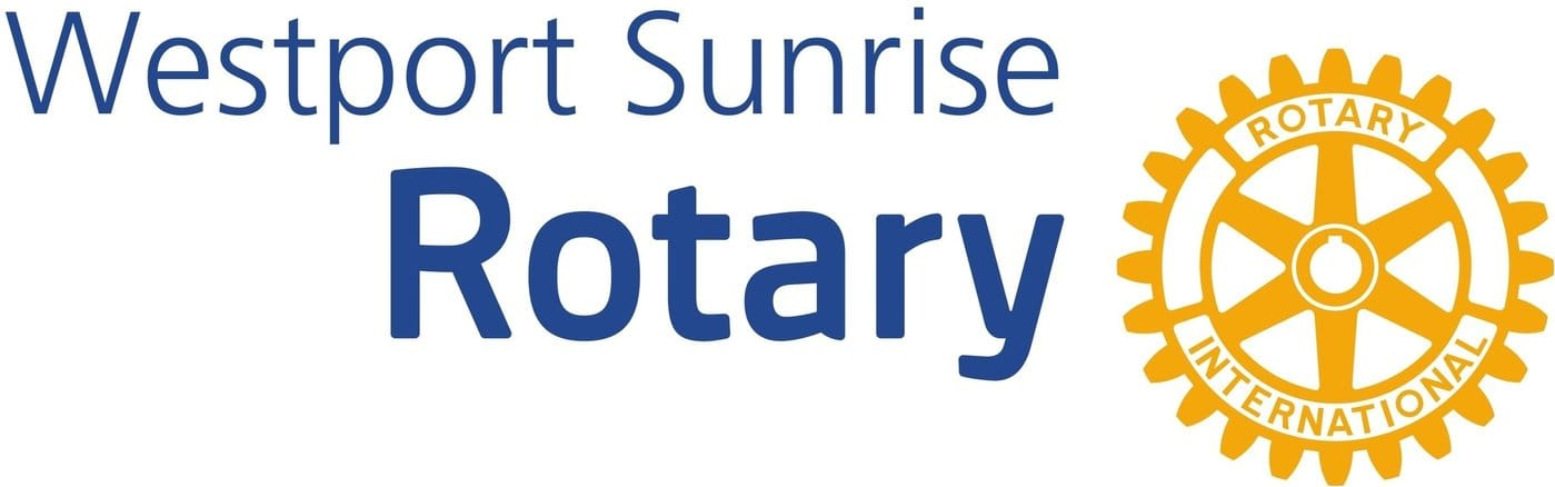 Westport Sunrise Rotary logo